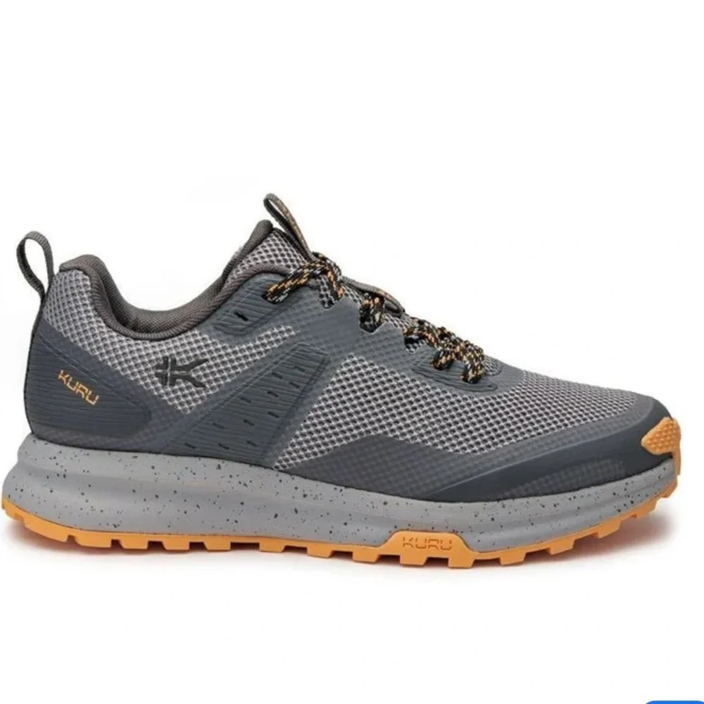 KURU Trail Sneakers - Gray and‎ Orange
